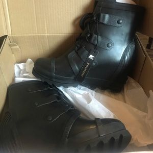 Sorel Joan Rain Wedge Boot